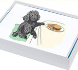 Poodle Greeting Card Set