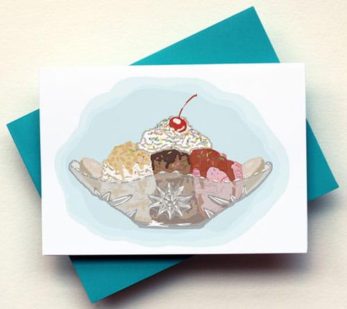 Banana Split Card