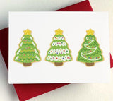 Christmas Tree Cookies Card
