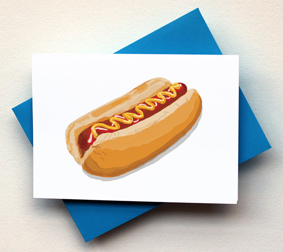 Hot Dog Card