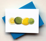 Lemon & Lime Card