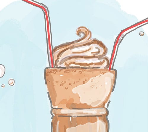 Couple's Soda Float