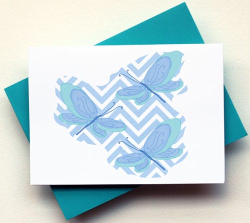 Dragonfly-Chevron-Card