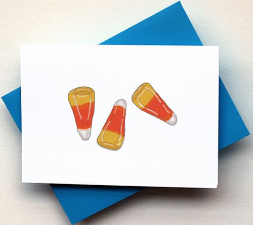 Candy Corn Card