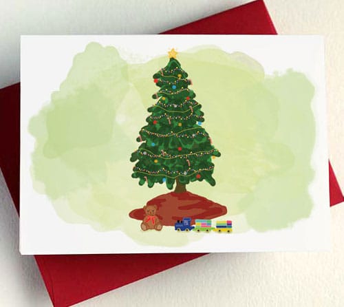 Christmas Tree Card