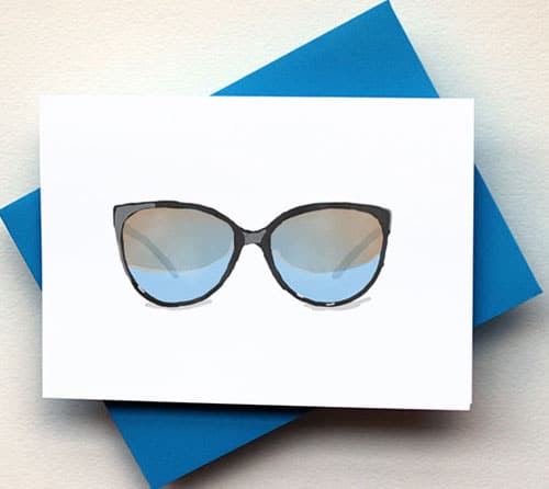 Sunglasses Card